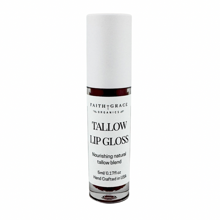 Organic Tallow lip gloss