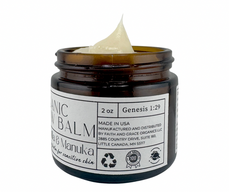 Organic Tallow Balm - Vanilla & Manuka