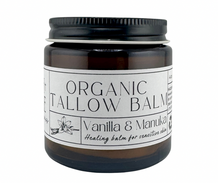 Organic Tallow Balm - Vanilla & Manuka