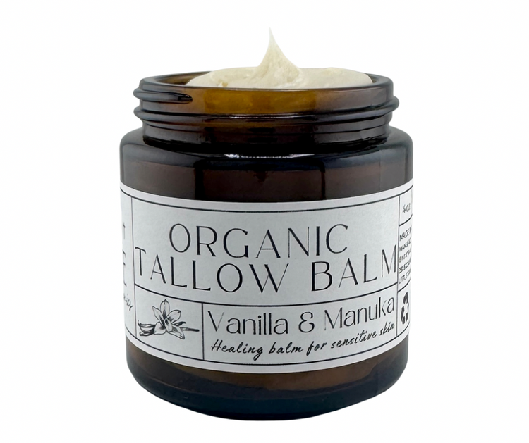 Organic Tallow Balm - Vanilla & Manuka