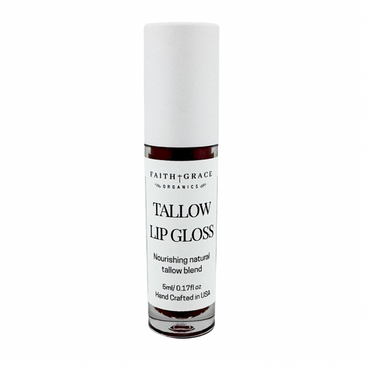 Organic Tallow lip gloss