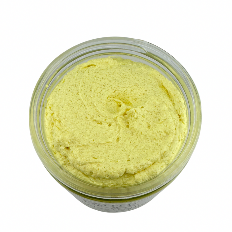 Brightening and moisturizing body scrub