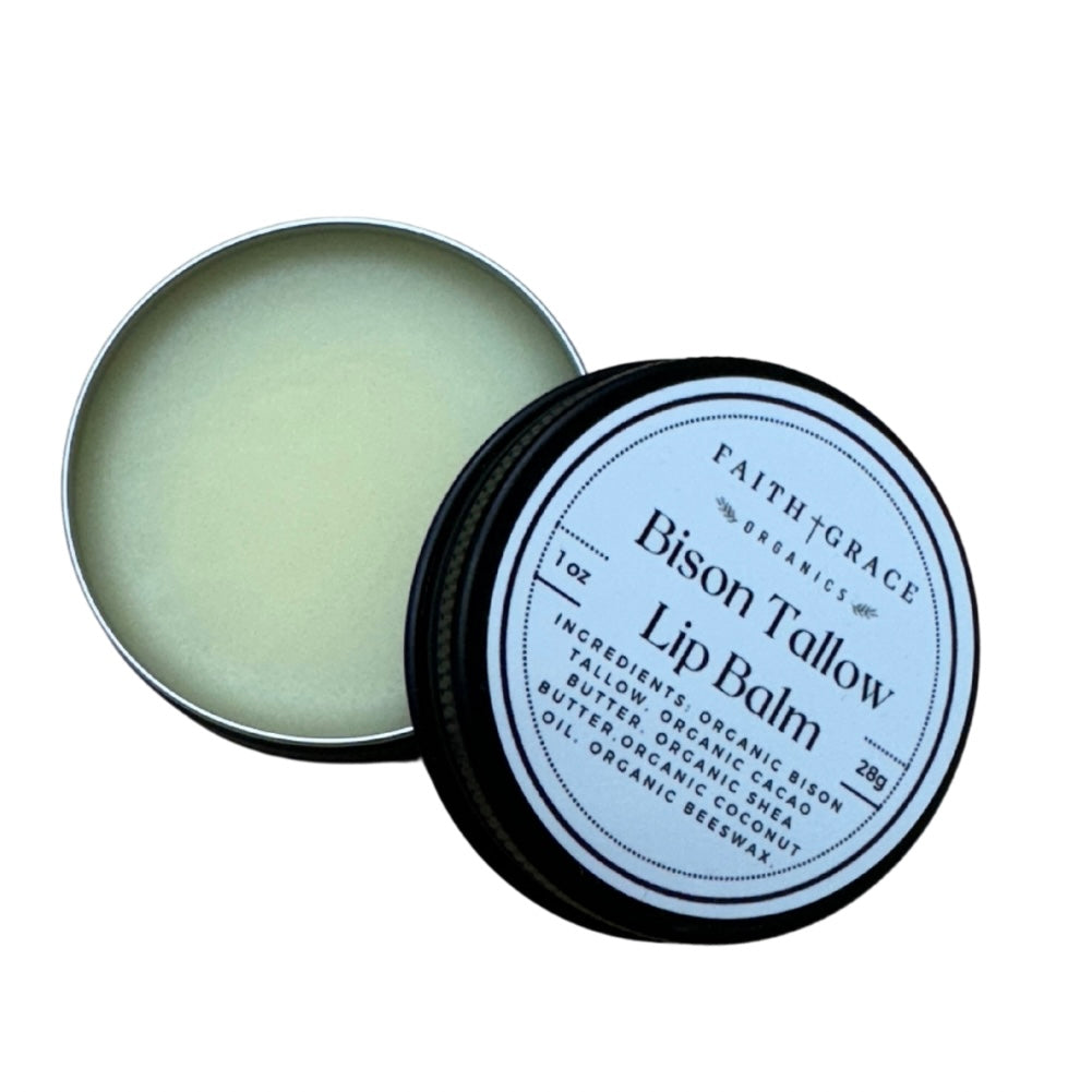 Organic Bison Tallow Lip Balm