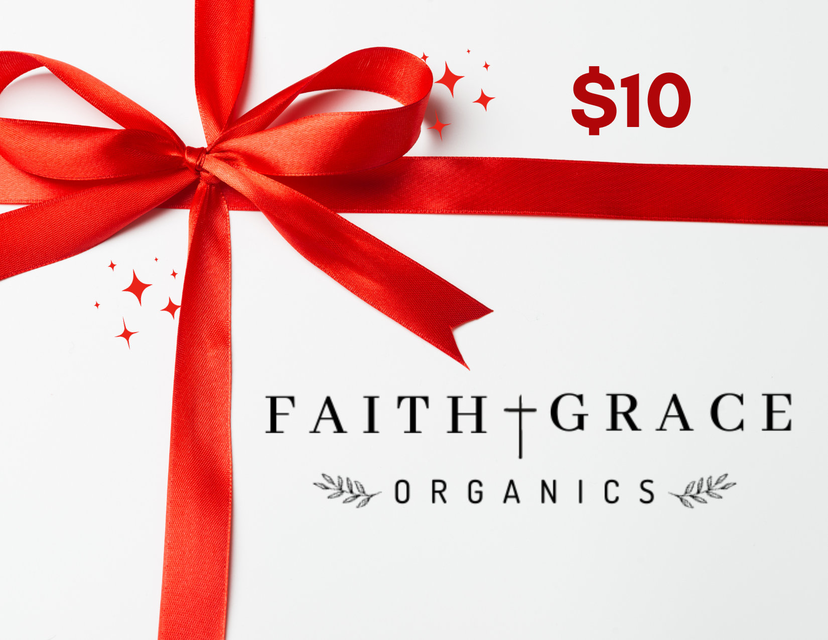 Carte-cadeau Faith and Grace Organics