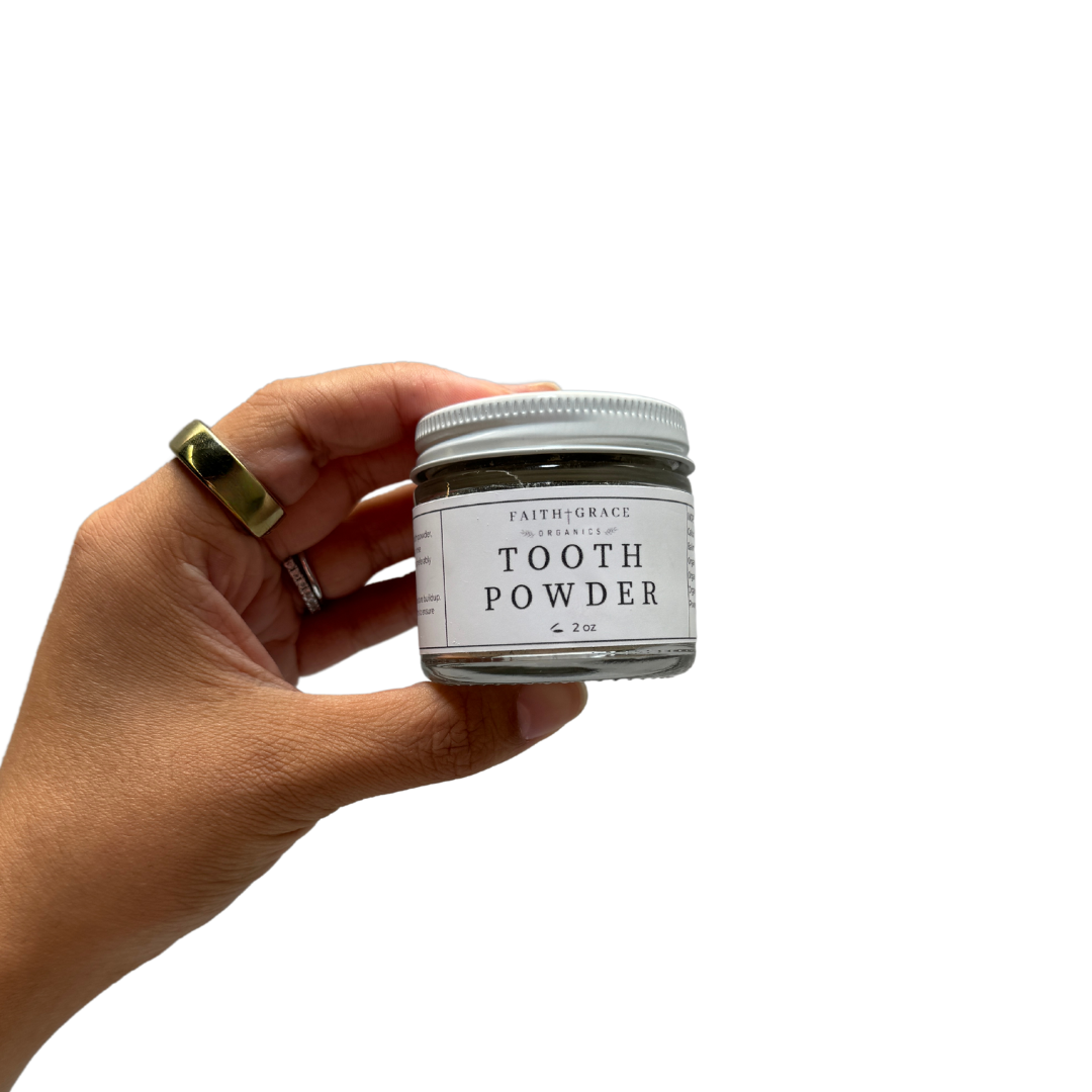 All Natural Remineralizing Tooth Powder